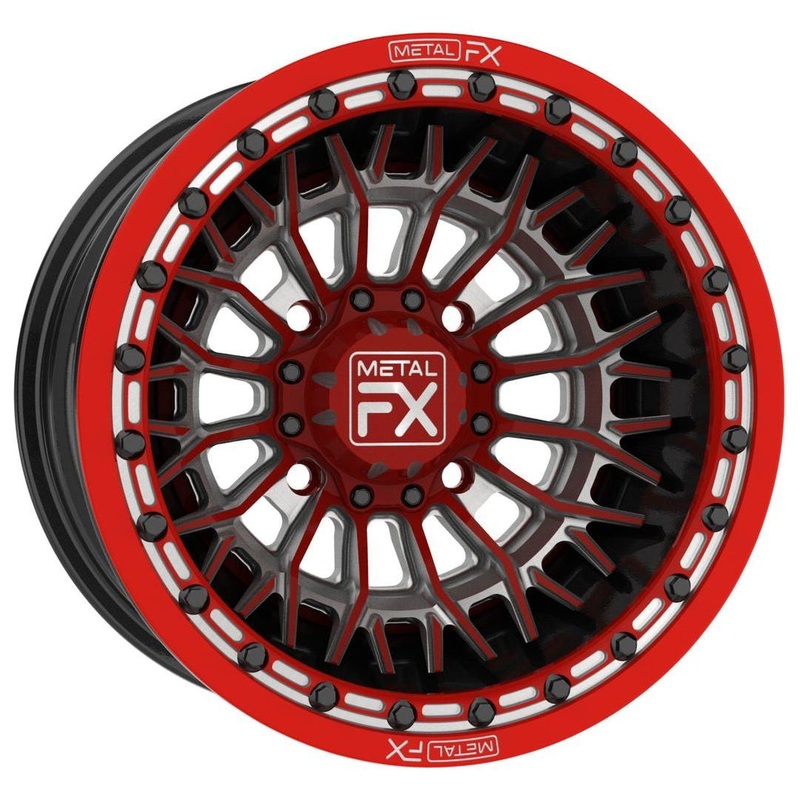 Falcon Forged Beadlock Wheel (3-Piece) 4×137 15×8 (-13mm) Raw