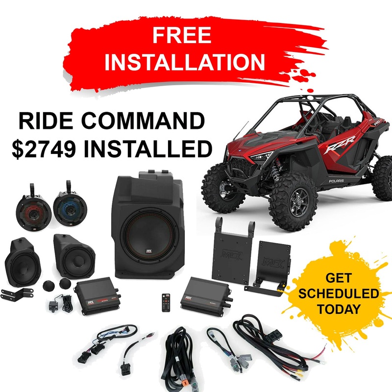 Install RZR Pro / Turbo R Ride Command Stage 5 Stereo kit
