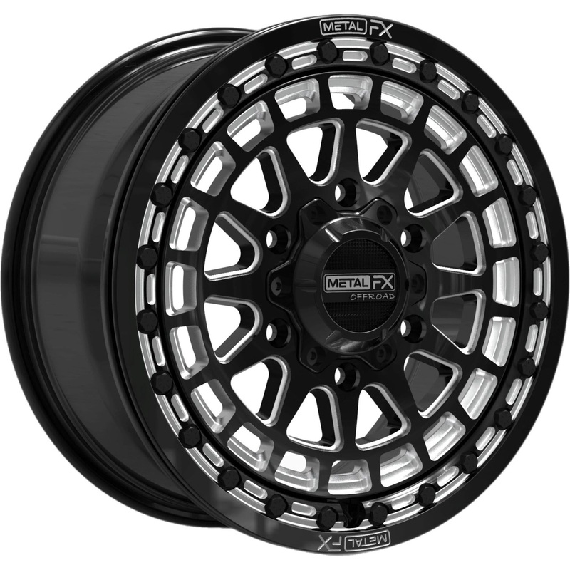 Outlaw 6R Beadlock Wheel (Satin Black Contrast Cut) 6×139.7 15×7 (61mm)