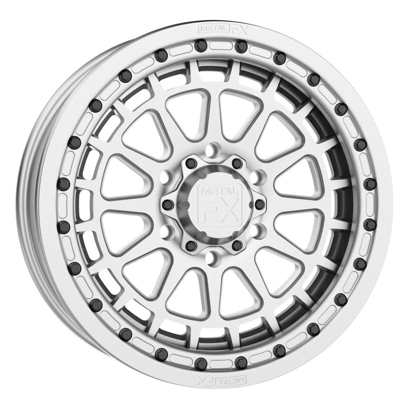 Outlaw 6R Forged Beadlock Wheel (3-Piece) 6×139.7 15×8 (-13mm) Raw