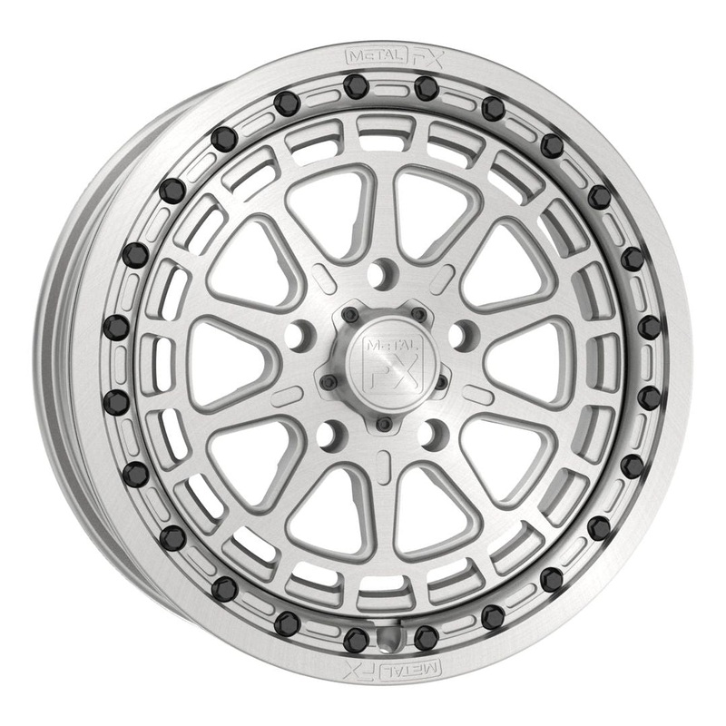 Outlaw R Forged Beadlock Wheel (3-Piece) 5×114.3 15×6 (38mm) Raw