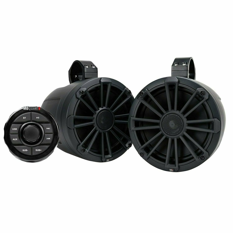 Universal 8″ Speakers 160 Watt UTV Tuned Audio System