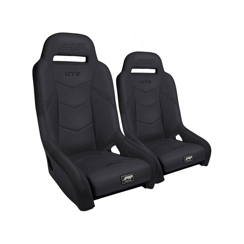 Can Am X3 GT3 Suspension Seat Kit with Mounts Black