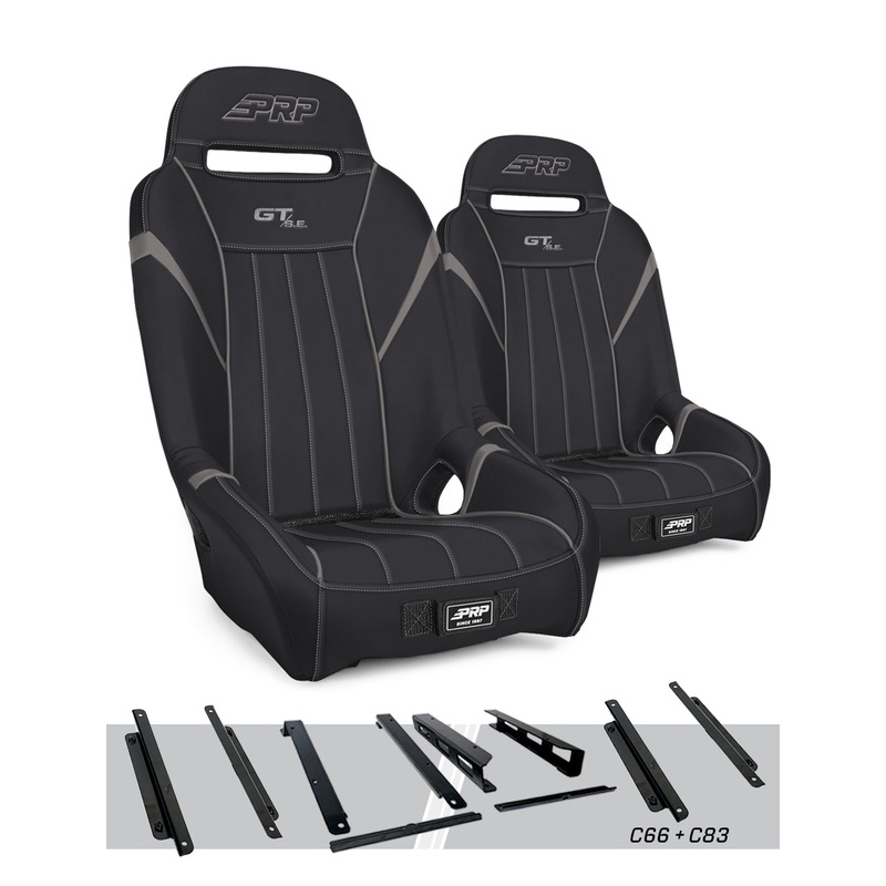 GT/S.E. Suspension Seats Kit for Honda Talon (Pair) All Black