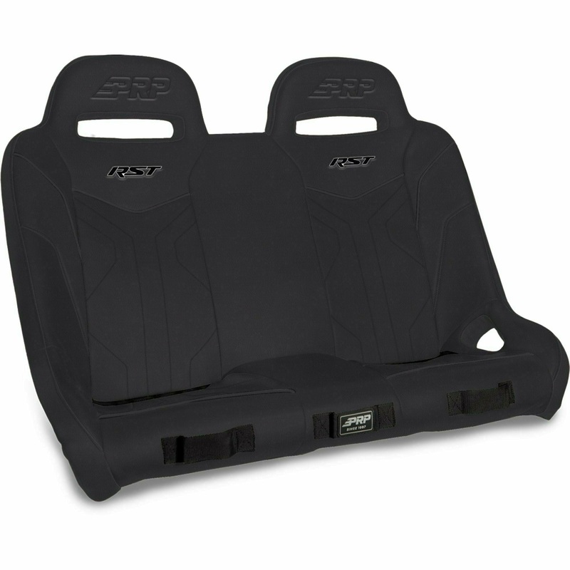 Polaris RZR Pro / Turbo R RST Rear Bench Seat Black
