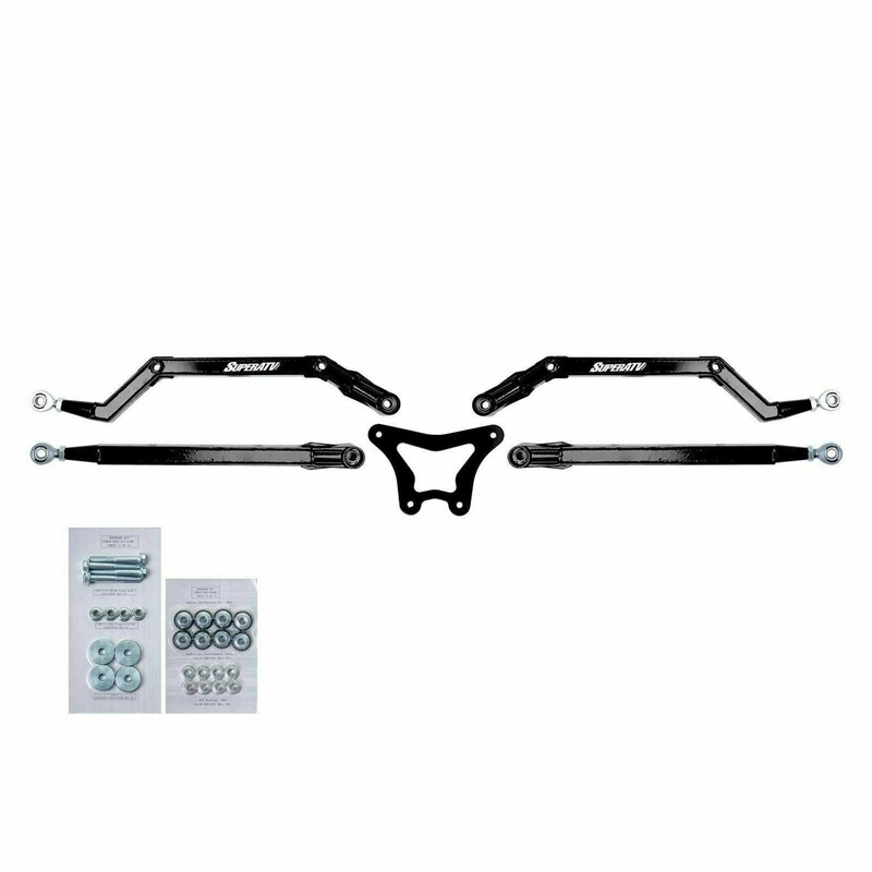 Polaris RZR XP 900 High Clearance Boxed Radius Arms Black