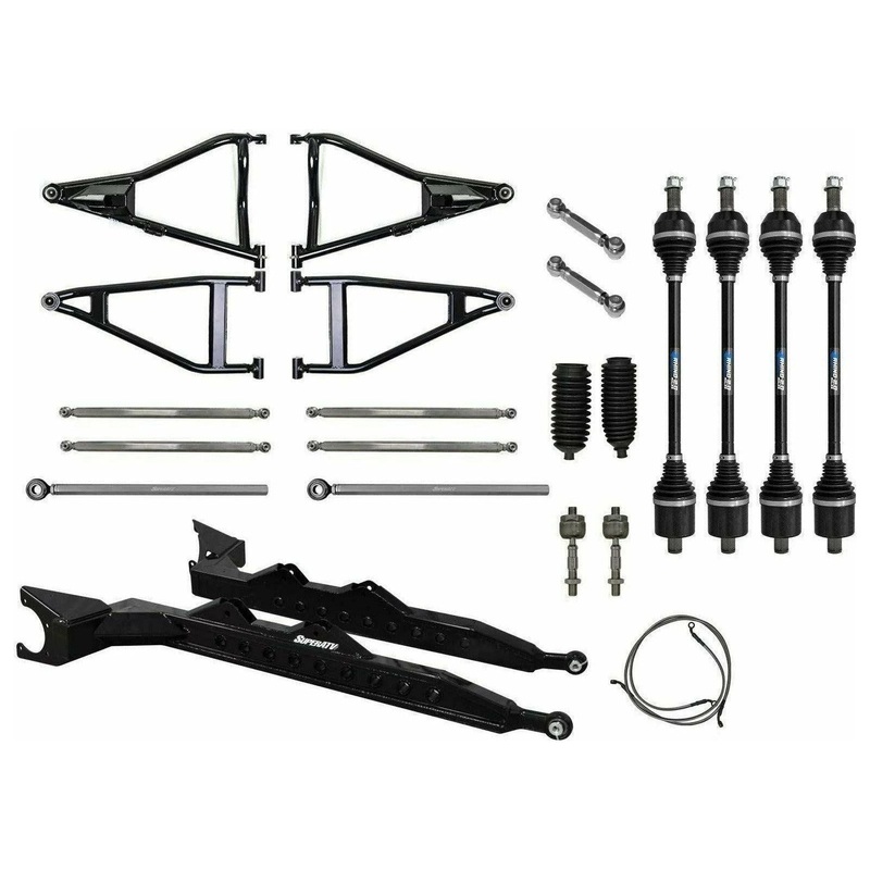 Polaris RZR XP Turbo 3″ Chromoly Tubed Long Travel Kit