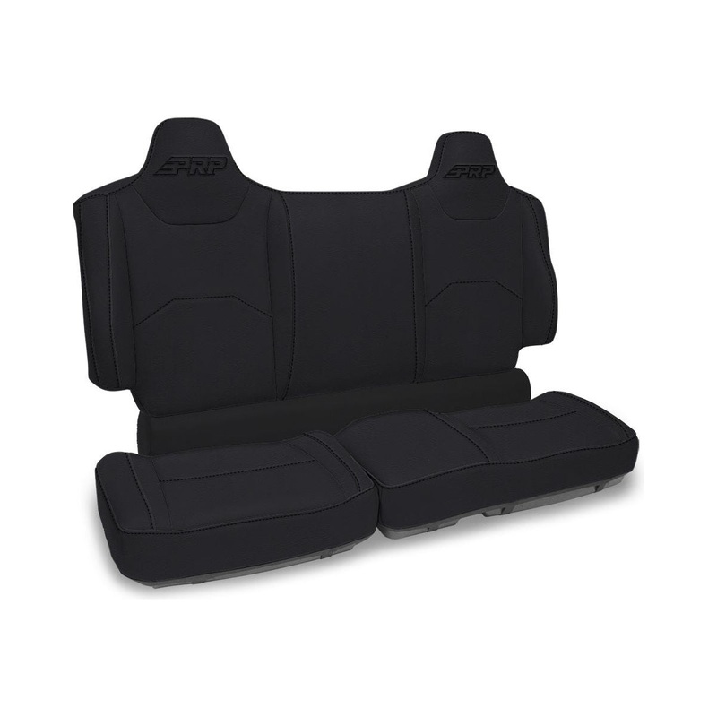 Polaris Xpedition Rear Bench Seat Covers Black