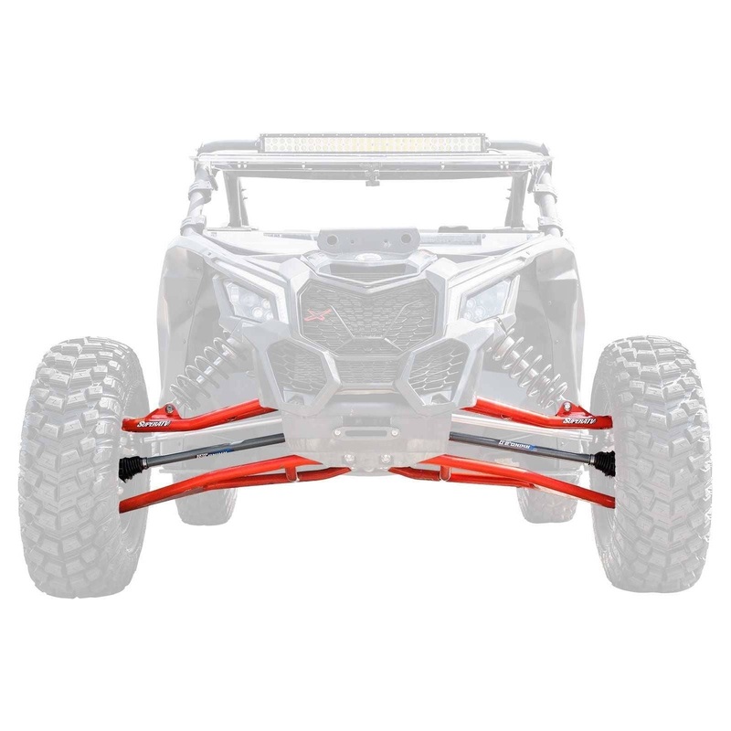 Can Am X3 Long Travel Kit (Red) Standard Non Smart-Lok No Ball Joints