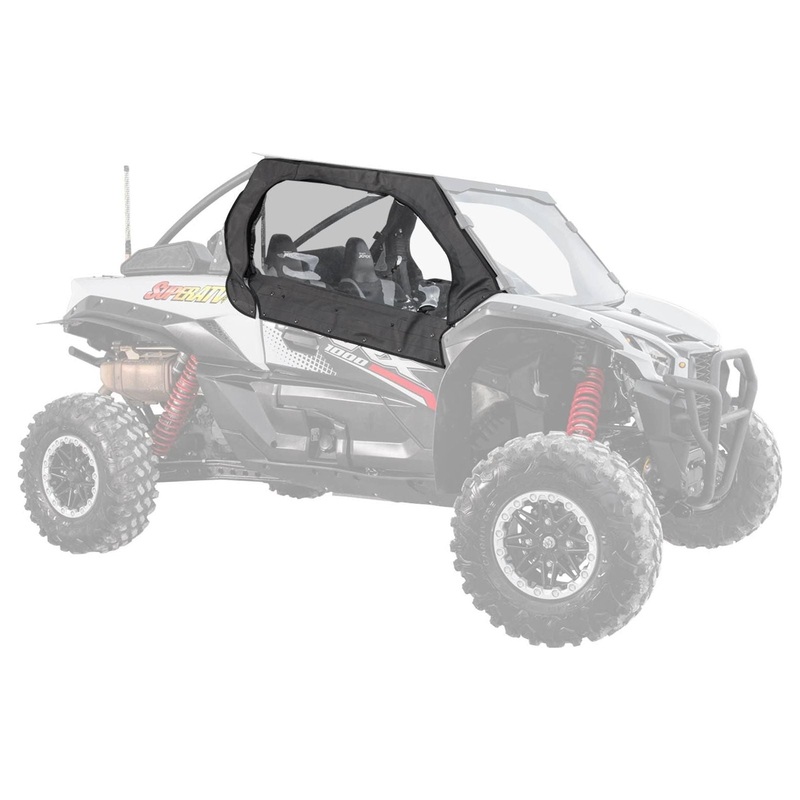 Kawasaki KRX Primal Soft Cab Enclosure Upper Doors No Rear Windshield