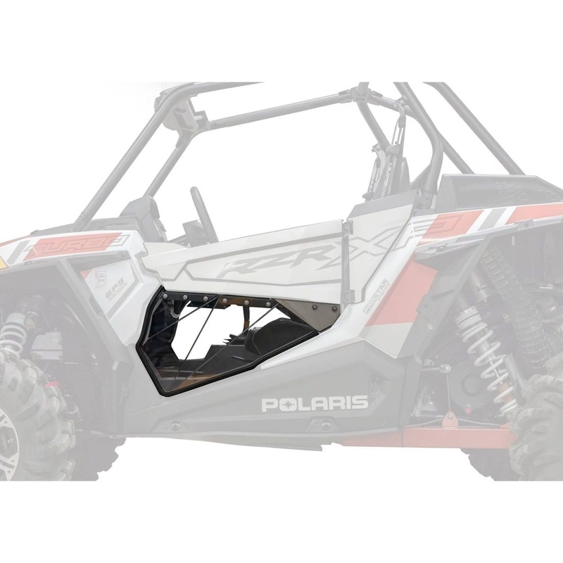 Polaris RZR Turbo S Clear Lower Doors 2 Seater