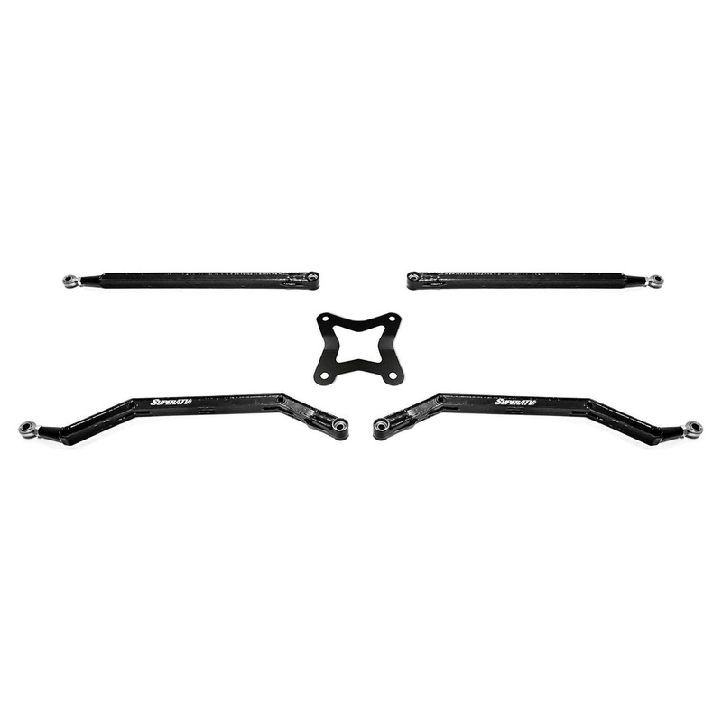 Polaris RZR XP High Clearance Boxed Radius Arms Black