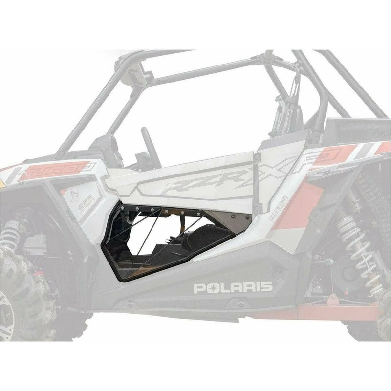 Polaris RZR XP Turbo Clear Lower Doors 2 Door
