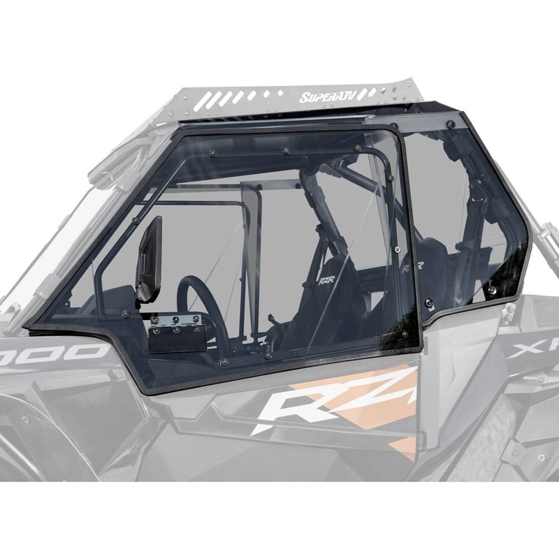 Polaris RZR XP Turbo Hard Cab Enclosure Upper Doors No Rear Windshield