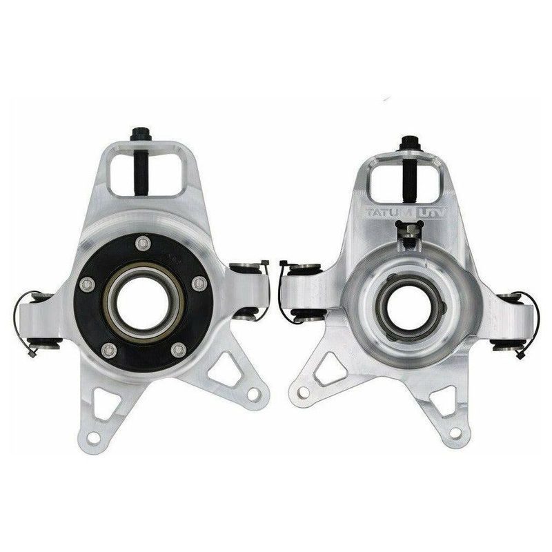 Can Am X3 Capped Billet Rear Knuckle / Spindle Set