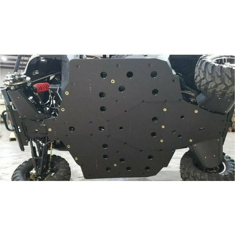 Polaris Ranger XP 1000 (2021-2023) Full Skid Plate Black