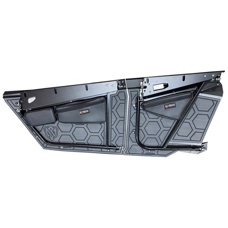 Polaris RZR Pro 4 Interior Door Lining Black / Blue Lines