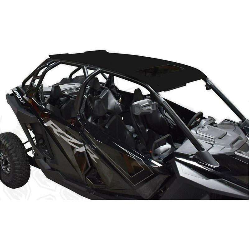 Polaris RZR Pro XP 4 / Turbo R 4 Aluminum Roof with Sunroof Black