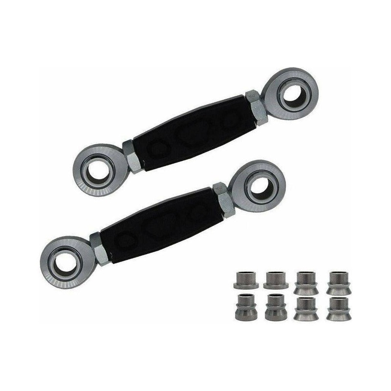 Polaris RZR Pro XP Front Sway Bar Links Raw Billet