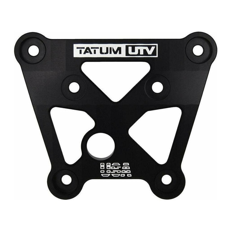Polaris RZR Turbo S Radius Plate Raw Billet