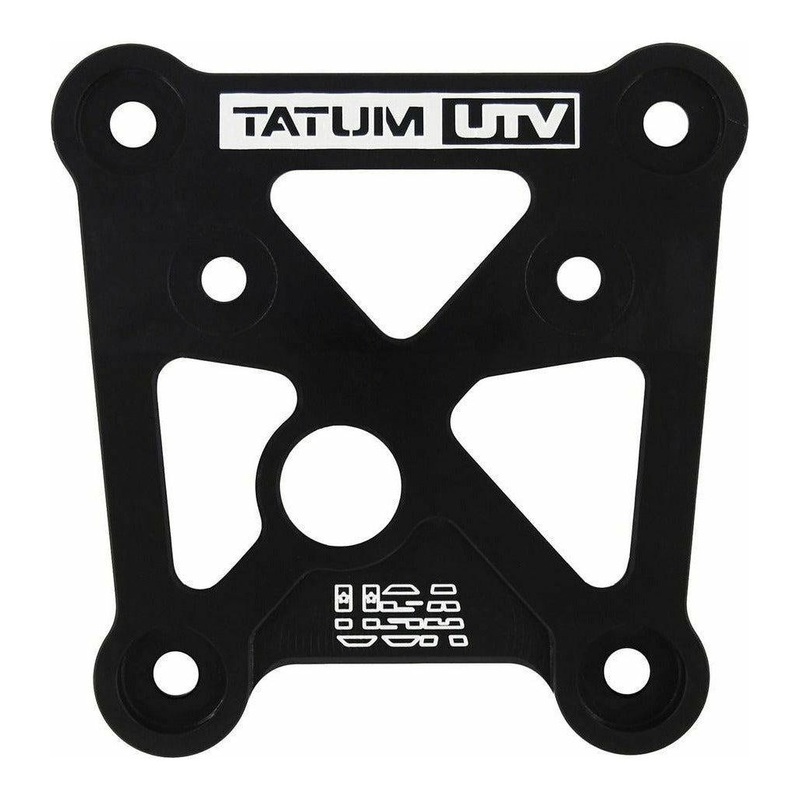 Polaris RZR XP 1000 / Turbo Radius Plate Raw Billet