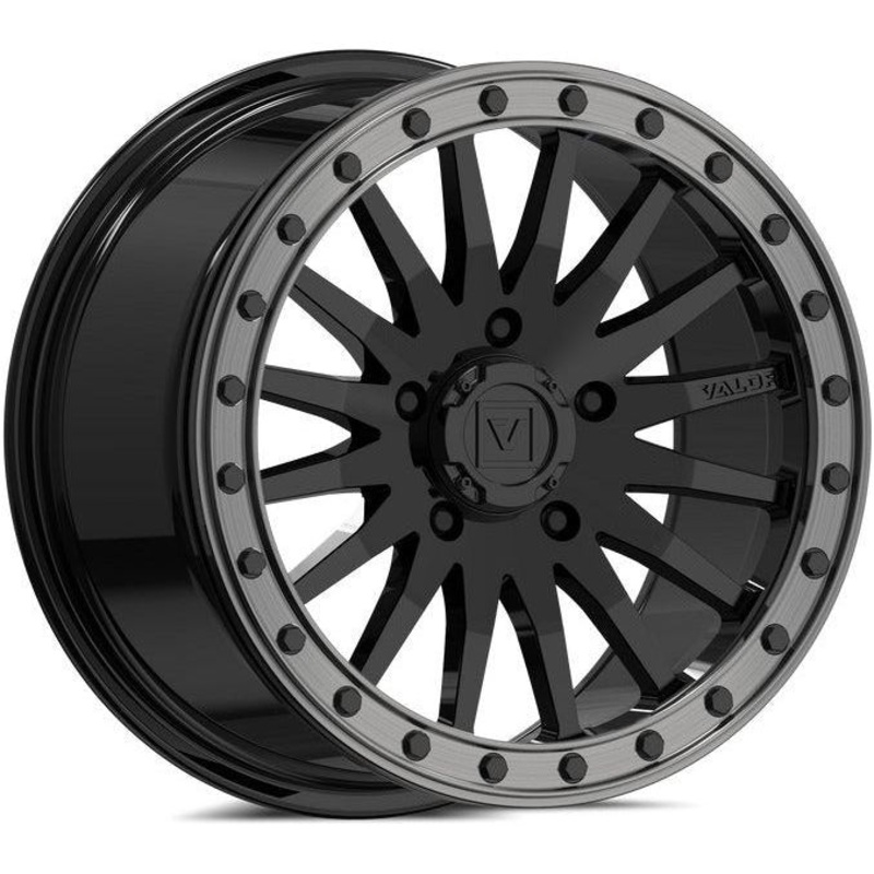 V06 Beadlock Wheel (Gloss Black) 5×114.3 15×8 (40mm)