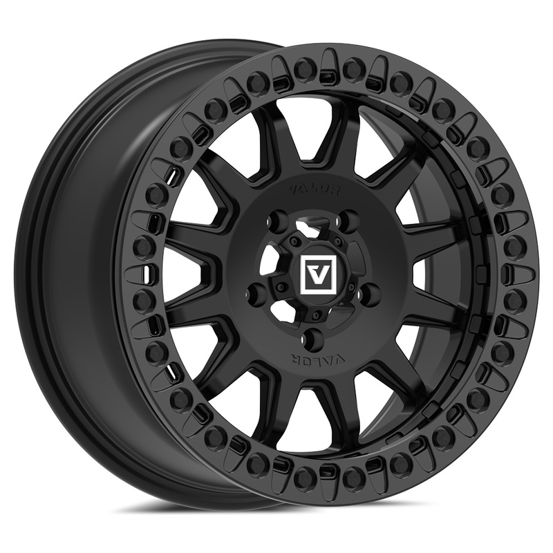 V09 Beadlock Wheel (Satin Black) 4×137 15×7 (40mm)