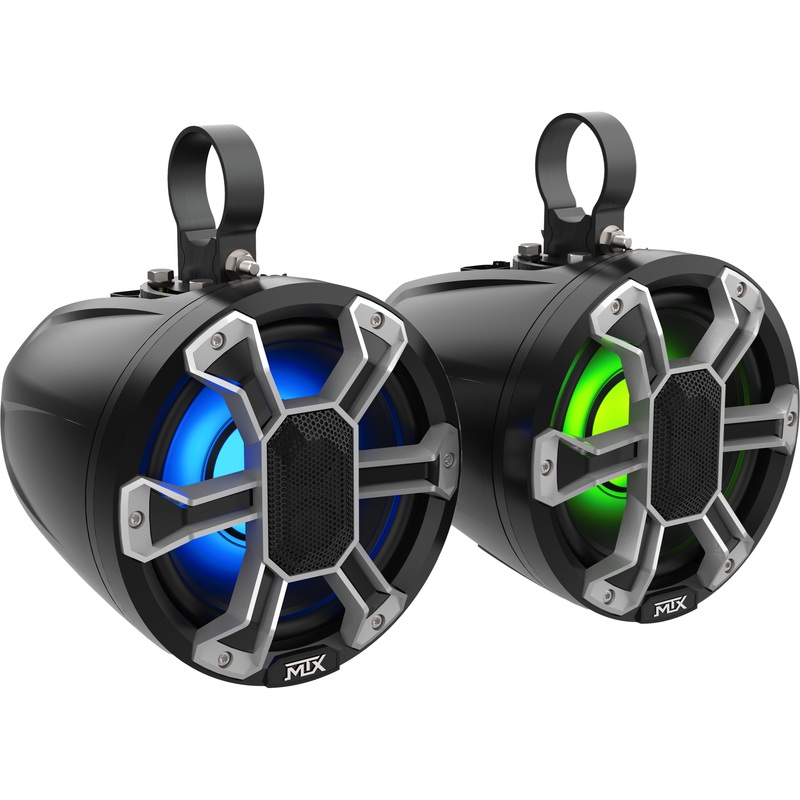 6.5 Customizable Speaker Pods with RGB Lighting (Pair)