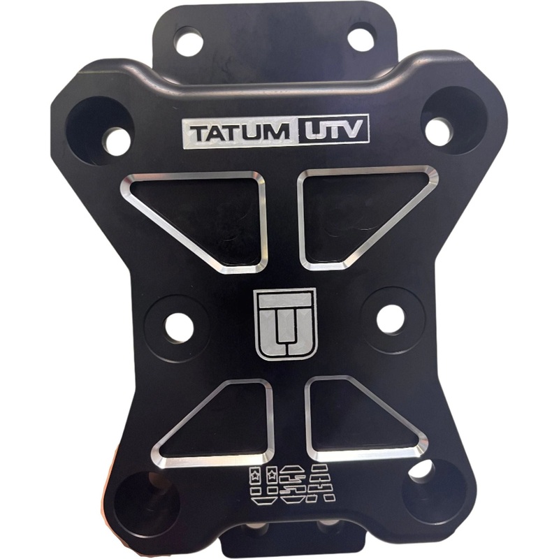 Can Am X3 10-Bolt Radius Plate Raw