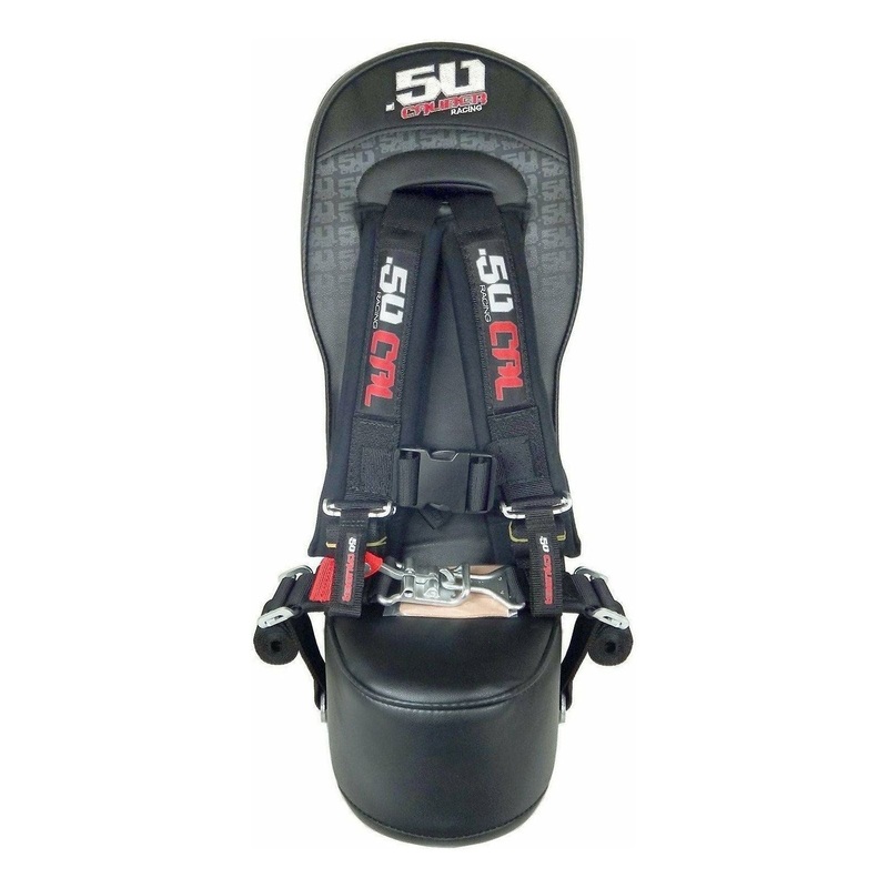 Can Am X3 Bump Seat with Harness Black