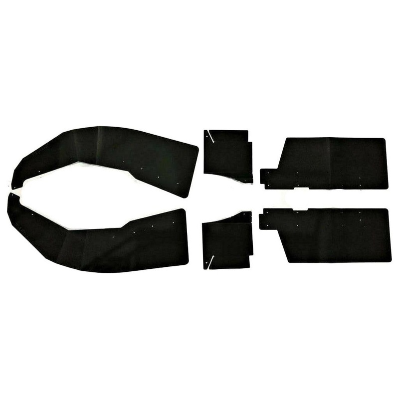 Polaris General XP 1000 Fender Extensions Black