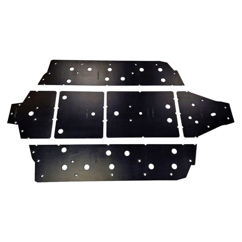 Polaris Ranger 1000 Crew (2021-2022) Full Skid Plate Black