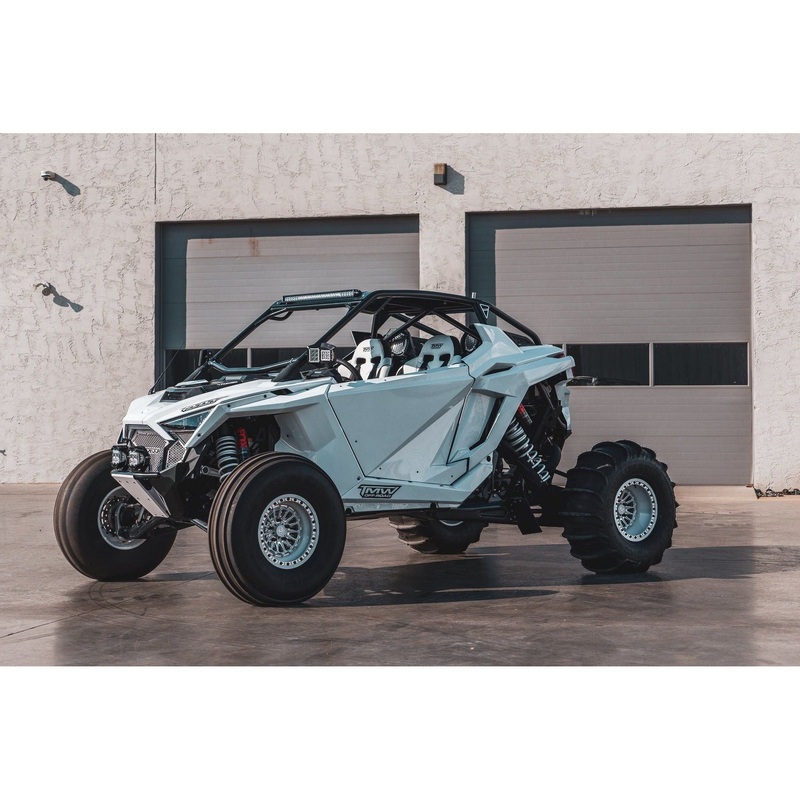Polaris RZR Pro R Raw Dominator Roll Cage with Roof No Windshield No Intrusion Bar No Light Pocket