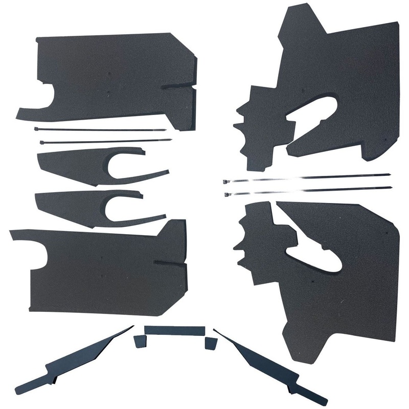 Polaris RZR Pro R / Turbo R Cool Cab Front Fender Hot Air Stop Kit Front Fender Seal Only