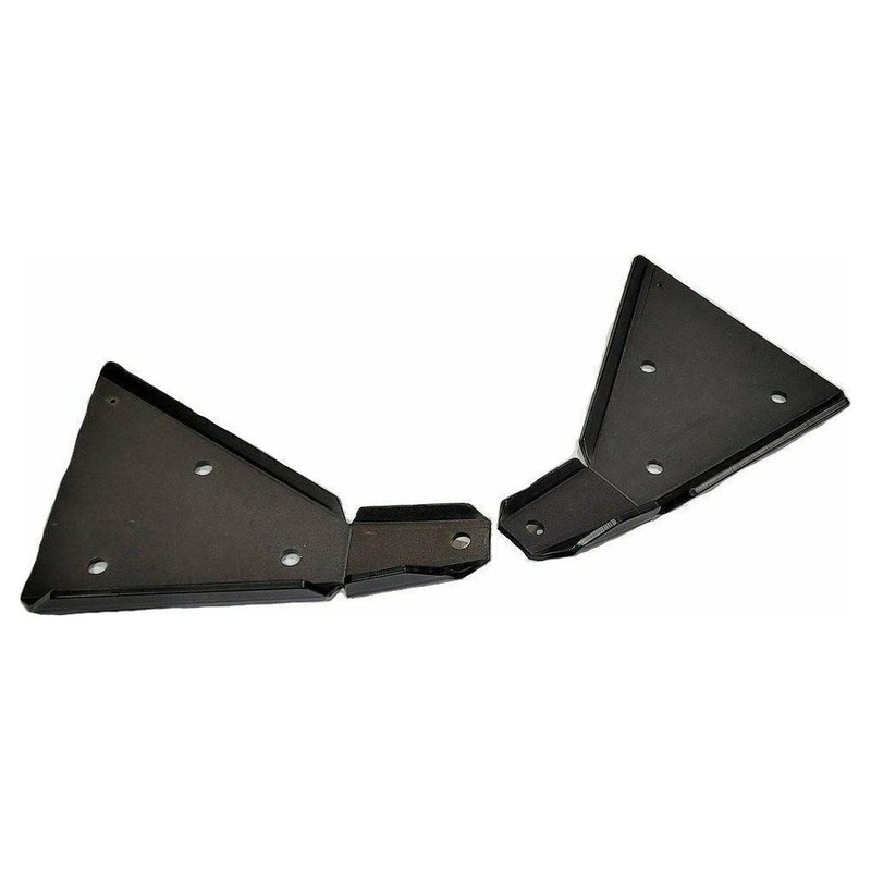 Polaris RZR Pro R / Turbo R Front A-Arm Guards Black