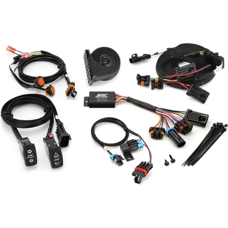 Polaris RZR XP Self-Canceling Turn Signal System with Horn