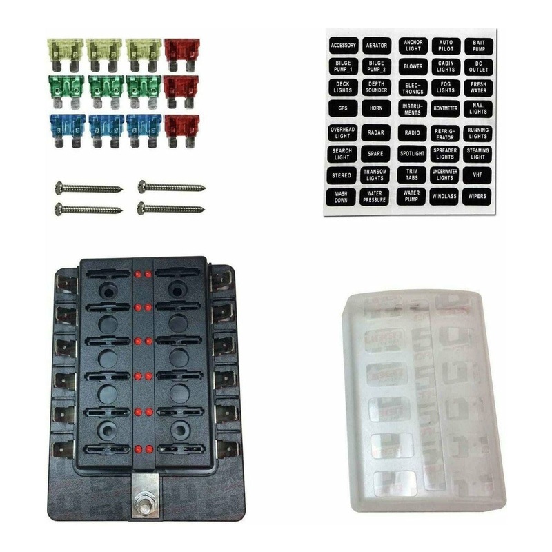 12 Way Fuse Block