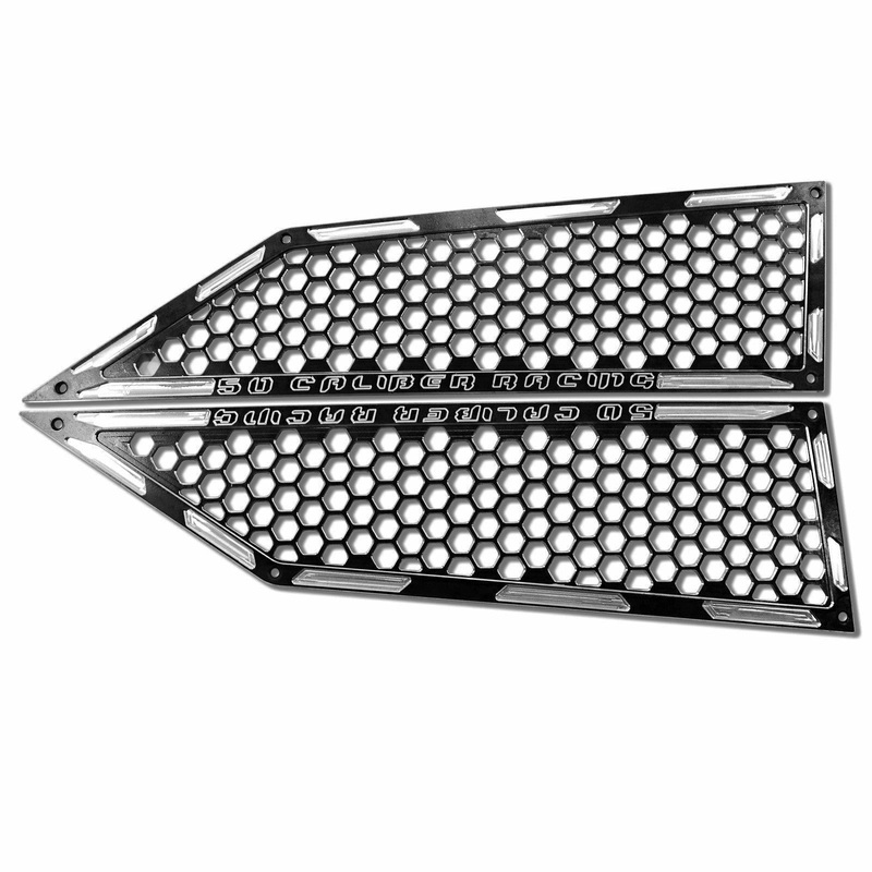 Polaris RZR Turbo Air Intake Grilles White
