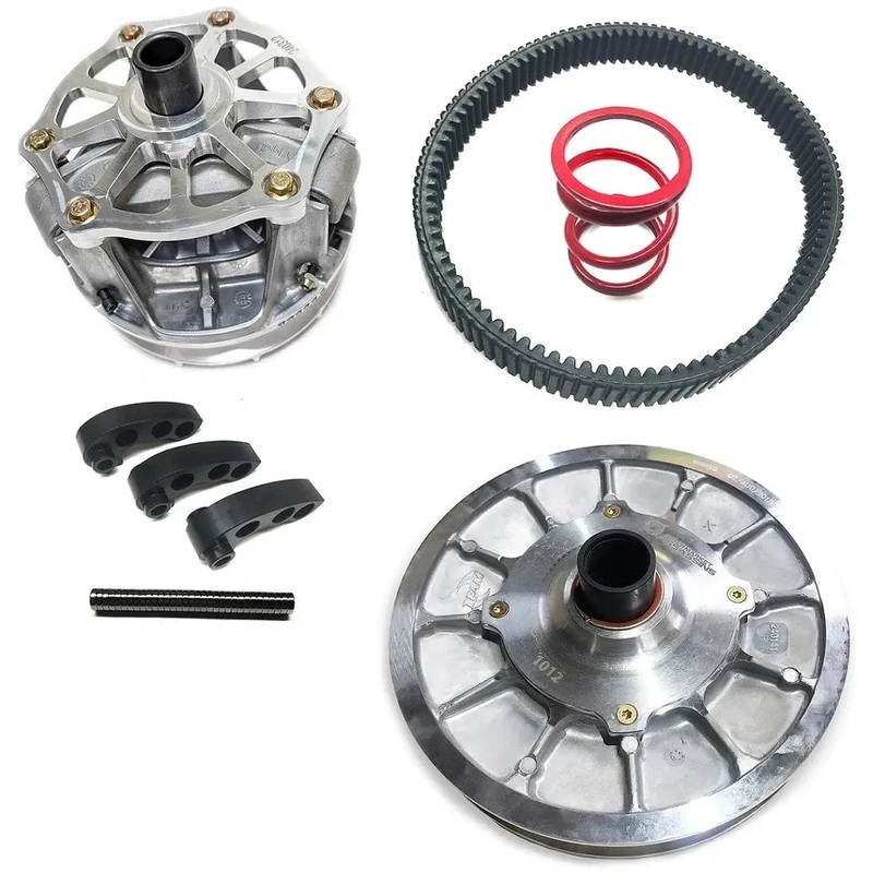 Polaris Ranger 1000 Single Cam (2020+) Stage 4 Big Belt / Floating Clutch Kit Standard Load (Non EBS) No Tools No CVT Belt