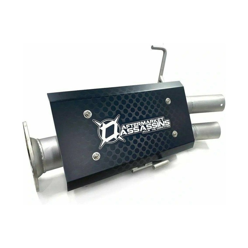 Polaris RZR Pro R Slip-On Exhaust No Quiet Cap No Spark Arrestor