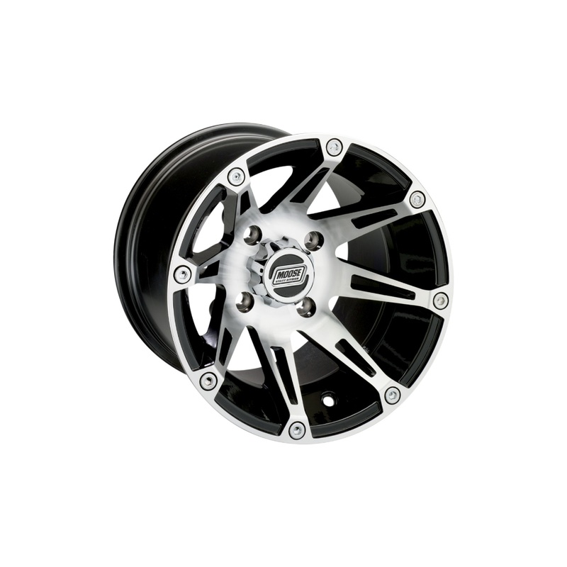 387X Wheel (Machined/Black) 4×110 12×7