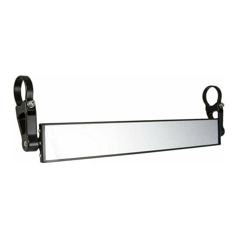 17 Wide Panoramic Rearview Mirror (2.5 Arms) Black 1.5″