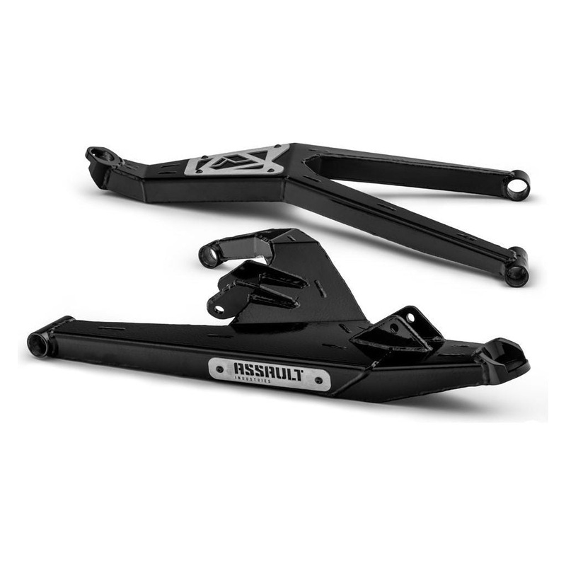 Polaris RZR XP High Clearance 1.5″ Forward Offset Boxed A-Arms No Ball Joints