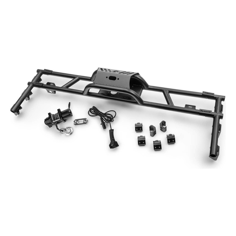 Can Am Defender Game Loader Rack Without OEM Glass Windshield Installed No Cube Lights