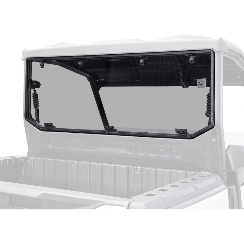 Kawasaki Ridge Rear Windshield Standard Polycarbonate (Clear)