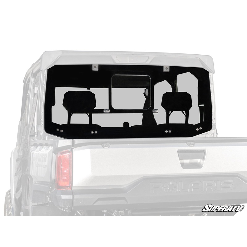 Polaris Ranger XD 1500 Glass Sliding Rear Windshield