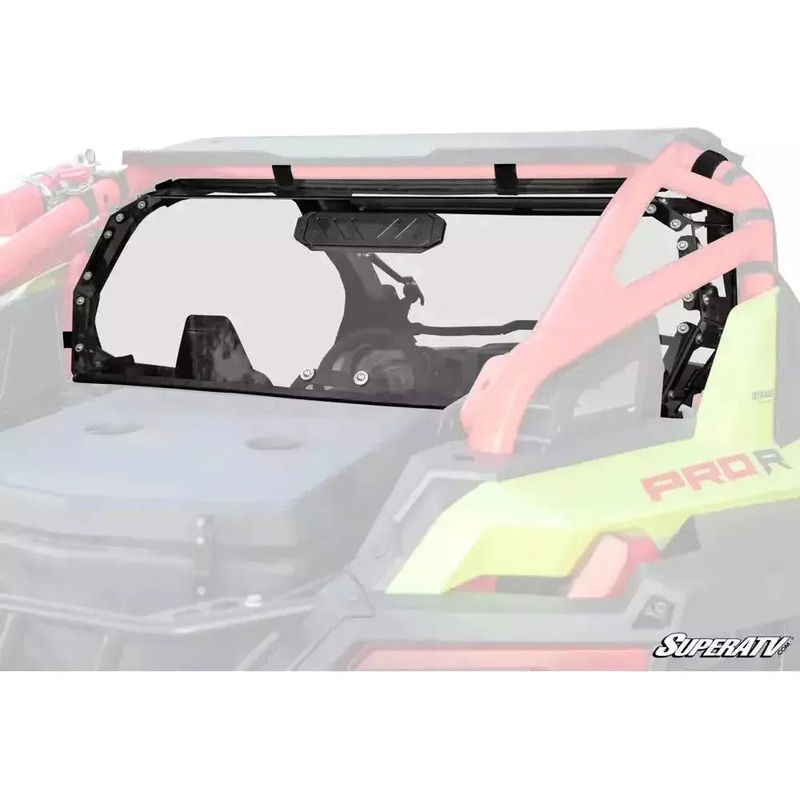 Polaris RZR Pro R Vented Rear Windshield 2-Seat