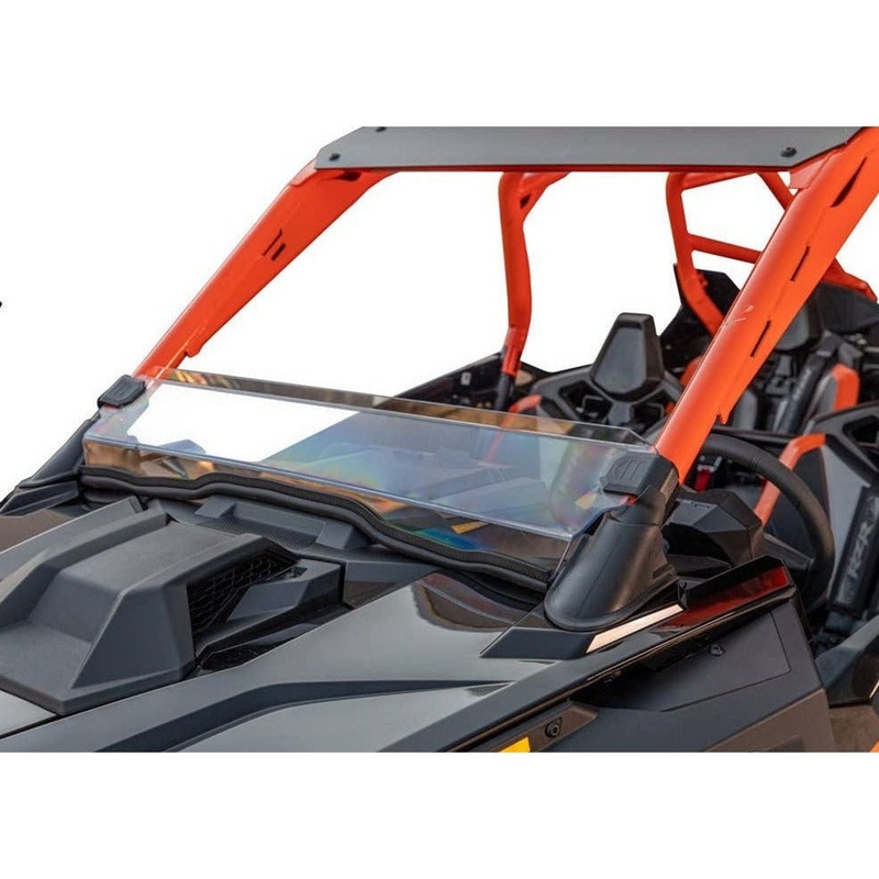 Polaris RZR Turbo R Half Windshield Standard Polycarbonate (Clear)