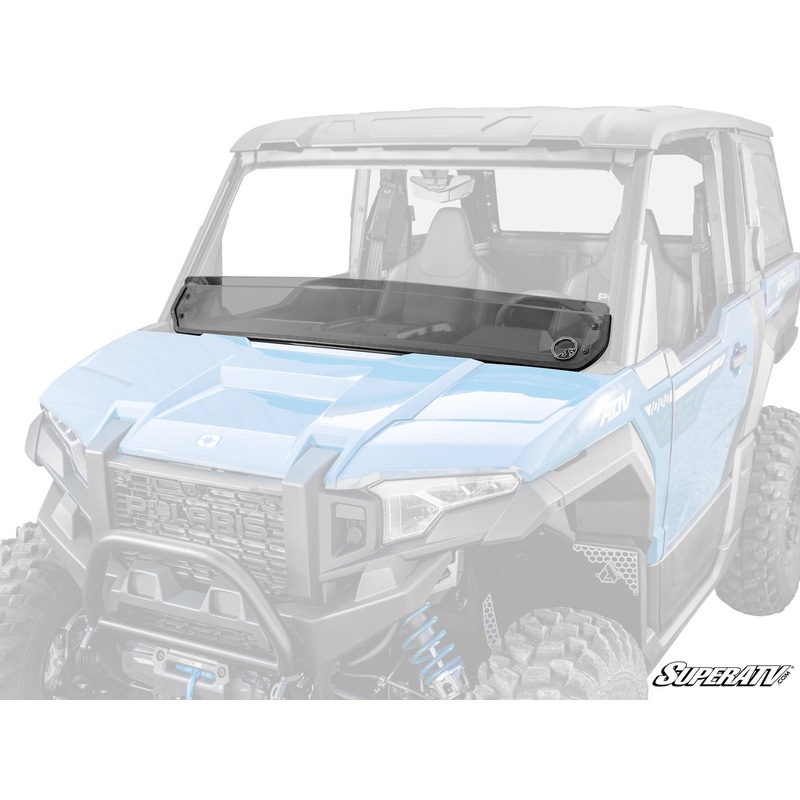 Polaris Xpedition Half Windshield Standard Polycarbonate – Light Tint