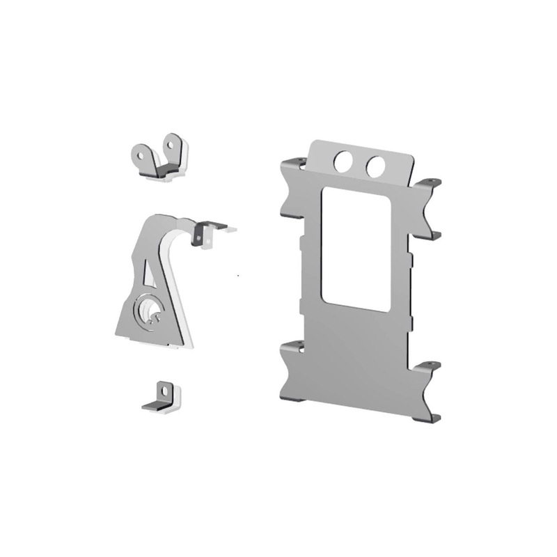 Polaris RZR XP 1000 Weld-In Gusset Kit Front